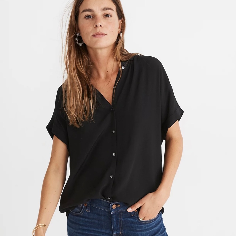 Madewell Central Drapey shirt - XS
